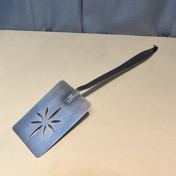MCM Atomic Starburst Regent Sheffield Stainless Spatula Pancake Flipper 13 1/2” - Picture 2 of 11